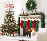 Ulico Christmas Stocking,18 inch Large 2 Pack Cable Knitted Xmas Stocking for Kids,Holiday and Family Stocking for Fireplace Christmas Holiday Party Decoration