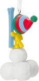 Hallmark Peanuts Woodstock with Snowballs Christmas Ornament