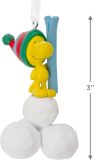 Hallmark Peanuts Woodstock with Snowballs Christmas Ornament