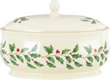 Lenox Holiday Gingerbread Man Accent Plate, 0.70 LB, Red & Green