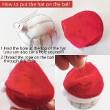 3.15” Christmas Ornament Basketball Glass Blown Ornaments for 2024 Christmas Tree Decoration - Christmas Ball Ornaments Balls for Xmas Holiday Party Tree Decoration