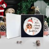 Merry Christmas Ornament, Have a Merry Little Swift Ceramic Christmas Tree Ornament, Gift for Music Lovers, Giftbox Included