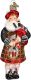 Old World Christmas Ornaments: Assortment of Santas Glass Blown Ornaments for Christmas Tree, Highland Santa