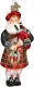 Old World Christmas Ornaments: Assortment of Santas Glass Blown Ornaments for Christmas Tree, Highland Santa