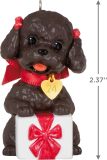 Hallmark Keepsake Christmas Ornament 2024, Puppy Love Poodle 2024, Gifts for Animal Lovers