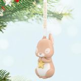 Hallmark Keepsake Christmas Ornament 2024, Godchild Bunny 2024, Porcelain, Family Gifts