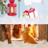 2 Bags Christmas Fake Snow Cotton Like Fluffy Snow Fiber Artificial Snow Indoor Snow Blanket Decor for Winter Mantle Village, Nativity and Christmas Ornament (White)