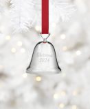Reed & Barton 895958 2024 Annual Silverplate Christmas Tree Bell, Ornaments