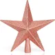 Ornativity Glitter Star Tree Topper - Christmas Decorative Xmas Holiday Bethlehem Star Trees Toppers Ornament Decor (Rose Gold) 8 