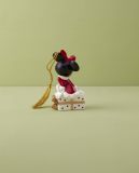 Lenox 895792 2024 Minnie Mouse Sitting On A Gift Ornament, Christmas