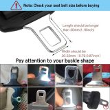 Womens Metal Seat Buckle Tactical Belt -Duty – Extender pack Quick Release Buckle for Buckle Replacement 3.4inch, short