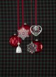 Lenox 896058 2024 Optic Snowflake Ornament, Christmas