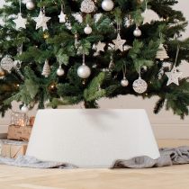 Beautiful Christmas Tree Collar - Authentic 28  Boucle Tree Ring for Any Christmas Tree - Easy to Set Up Skirt Enhances Your Holiday Home Decor