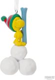 Hallmark Peanuts Woodstock with Snowballs Christmas Ornament