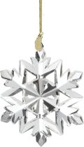Lenox 896058 2024 Optic Snowflake Ornament, Christmas