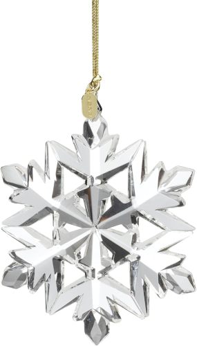 Lenox 896058 2024 Optic Snowflake Ornament, Christmas