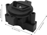 2-Prong Charger Receptacle for Club Car Accessories,Replacement for 36 Volt G14 and G16 Models