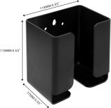 Black EV Charging Box Holder Wall Mount Repair Parts Electric Car Charging Control Box Holder,Easy to Install for J1772