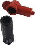 Silicone Covers for Alternator Battery and Power Junction Blocks 5 Redness and 5 Black