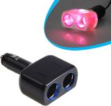 2 in 1 Power Splitter 80W Car Charging Adapter 12V/24V Vehicels Truck Compatible Vehicles Power Outlet