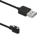 BabyValley 2Pack Compatible for MorePro HM08 Charger, USB Magnetic Charging Cable Replacement Charger Cable Compatible with MorePro HM08 Fitness Tracker (2*Black)