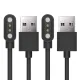 BabyValley 2Pack Compatible for MorePro HM08 Charger, USB Magnetic Charging Cable Replacement Charger Cable Compatible with MorePro HM08 Fitness Tracker (2*Black)