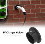 Ev Nozzle Holster, ABS and PVC Material, Type 2 Cable Holder Wall Mounted, Fixing Tool On Most Flat Surfaces Suitable for Indoor and Outdoor Use