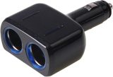 2 in 1 Power Splitter 80W Car Charging Adapter 12V/24V Vehicels Truck Compatible Vehicles Power Outlet