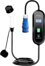 EV Charger GBT Standard EV Charger Type2 Cable 32A 7KW with CEE Plug EVSE Type1 Charging Box j1772 Adapter for Electric Vehicle(32A 7KW Type 2)