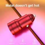 USB Car Fast Adapter Car Charging Solution 65W Power for 12V 24V Car Automobiles Truck Various Devices