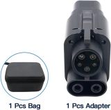 ev Charging Adapter DC 250KW 380V-1000V EV Charger Adapter CCS2 to CCS1 50-250A 1000V Fast Charging for EV Converter PHEV Car with Switch