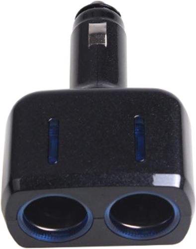 2 in 1 Power Splitter 80W Car Charging Adapter 12V/24V Vehicels Truck Compatible Vehicles Power Outlet