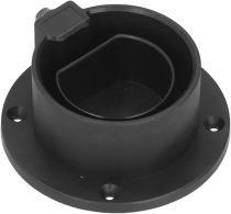 Ev Nozzle Holster, ABS and PVC Material, Type 2 Cable Holder Wall Mounted, Fixing Tool On Most Flat Surfaces Suitable for Indoor and Outdoor Use