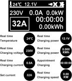 EV Charger Portable EV Charger Type2 Cable 32A 7KW with CEE Plug EVSE Type1 J1772 Charging Box 5M GB/T Charger for Electric Vehicle(32A 7KW Type 2)