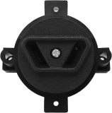 2-Prong Charger Receptacle for Club Car Accessories,Replacement for 36 Volt G14 and G16 Models