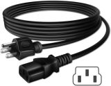 6ft/1.8m UL Listed AC Power Cord Cable Outlet Plug for ELMO EV-2000 EV-2000AF EV-400 EV-400AF EV-2000F Document & Image Visual Presenter