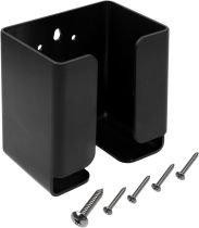 Black EV Charging Box Holder Wall Mount Repair Parts Electric Car Charging Control Box Holder,Easy to Install for J1772