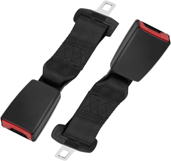 2 PCS Black Buckle Polyester,for Comfortable Use,Ships from The US