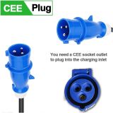 EV Charger Portable EV Charger Type2 Cable 32A 7KW with CEE Plug EVSE Type1 J1772 Charging Box 5M GB/T Charger for Electric Vehicle(32A 7KW Type 2)