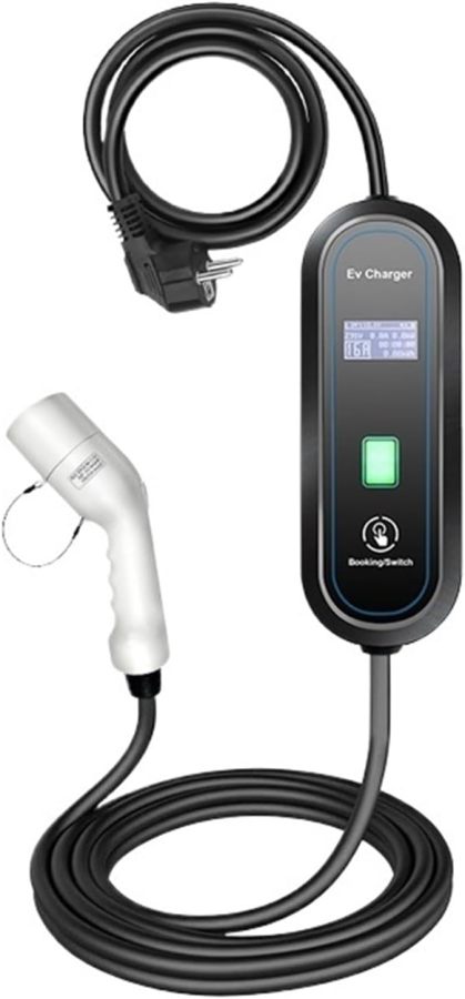 EV Charger 220V 230V Level 2 EV Charger Type 2 16A 3.5kW GBT Electric Car Charging Cable J1772 Type 1 for Electric Vehicles(16A 5 meters GBT)