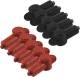 Silicone Covers for Alternator Battery and Power Junction Blocks 5 Redness and 5 Black