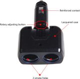 2 in 1 Power Splitter 80W Car Charging Adapter 12V/24V Vehicels Truck Compatible Vehicles Power Outlet