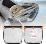 Electric Car Charges Port Rain Shielding Easy Install Suction Cup Designs Weatherproof EVs Charging Port Protections Covers
