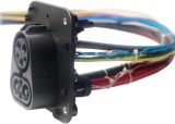 CCS 1 Socket 150A with 1 Meter Cable EVSE Combo CCS 1 Socket for Electric Car Accessories Combo 1 CCS 1 EV Charger Connector (Color : 150A with 1M Cable)