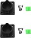 2X Charger Dock Nozzle- Dock Vehicle Charger Plug for SAE J1772 Electric Vehicle with Screws Included Holder