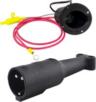 Roykaw DS Charger Handle Plug and Receptacle for Club Car 48V Models,Replaces OEM # 101828901,101802101, 1017968-01, 1018949-01