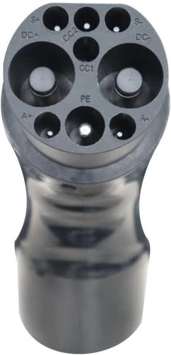 Electric Vehicle Car Adaptor Barrel CHAdeMO to GB/T EV Charger Connector Chademo to GB/T EVSE Adapter 125A GBT DC Fast Charging