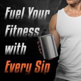 Heavy Mug 8KG/18LB 10 oz - Stainless Steel Fitness Water Cup | Durable Weightlifting Plate Design | Gym, Workout, and Coffee Enthusiast Gift | BPA-Free Sports Bottle
