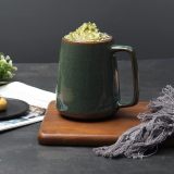 Large 24 OZ/700ml Ceramic Coffee Mugs with Golden Handle, Extra Big Jumbo Tea Cup Mug for Office and Home, Gift and Present