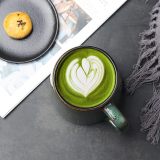 Large 24 OZ/700ml Ceramic Coffee Mugs with Golden Handle, Extra Big Jumbo Tea Cup Mug for Office and Home, Gift and Present
